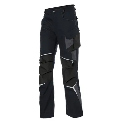 Kübler Bodyforce Pro deréknadrág, cordura térdvédő zsebbel (Fekete-Antracit)