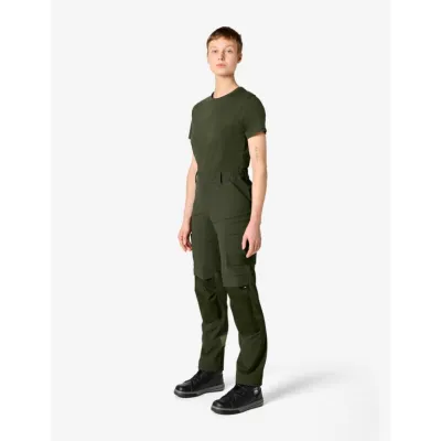 FHB ANDI unisex elasztikus deréknadrág (Oliva zöld)