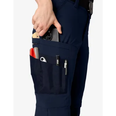 FHB ANDI unisex elasztikus deréknadrág (Sötétkék)