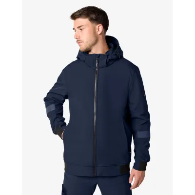FHB FALKO softshell kabát (Tengerkék)