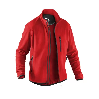 Kübler Fleece dzseki (Közép piros)