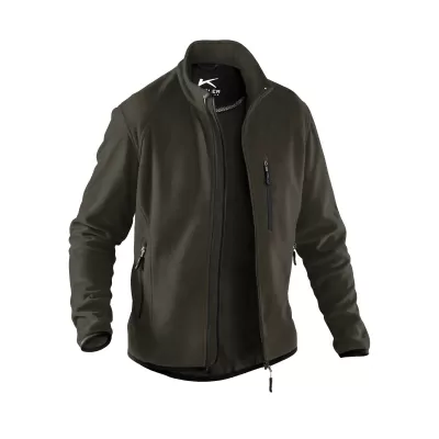 Kübler Fleece dzseki (Oliva zöld)