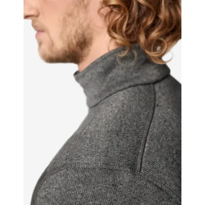 FHB CHRISTOPH Kötött Fleece felső (Antracit-Fekete)