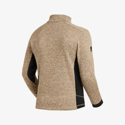 FHB CHRISTOPH Kötött Fleece felső (Bézs-Fekete)