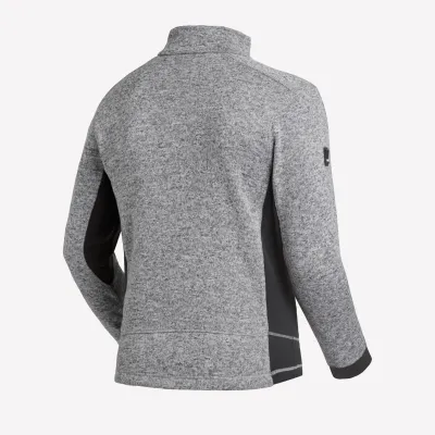 FHB CHRISTOPH Kötött Fleece felső (Szürke-Fekete)