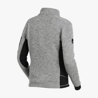 FHB MARIEKE Kötött Fleece női felső (Szürke-Fekete)