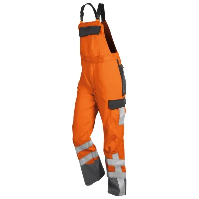 Kübler Safety 7 védő mellesnadrág (Neon narancssárga-Antracit)