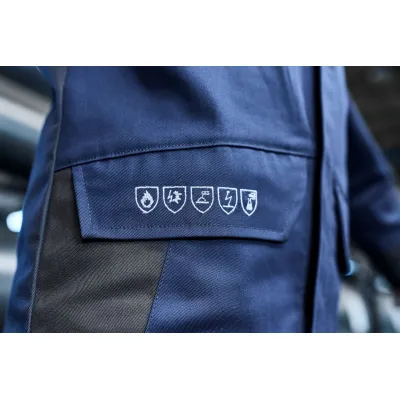Kübler Safety X Compact Védődzseki PSA3 (Sötétkék-Antracit)