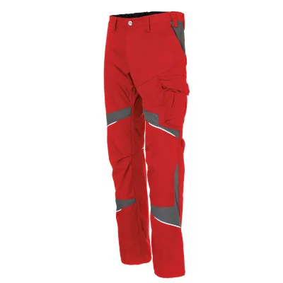 Kübler Activiq cotton+ Női deréknadrág (Közép piros-Antracit)