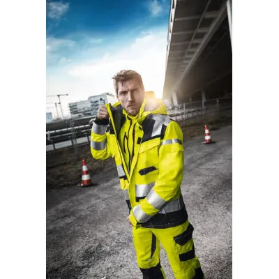 Kübler Reflectiq Téli dzseki (Neon sárga-Antracit)