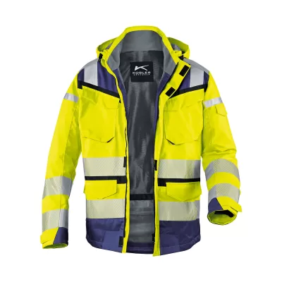 Kübler Reflectiq Téli dzseki (Neon sárga-Sötétkék)