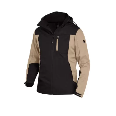 FHB JANNIK Softshell dzseki (Bézs-Fekete)