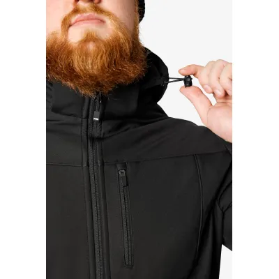 FHB JANNIK Softshell dzseki (Fekete)