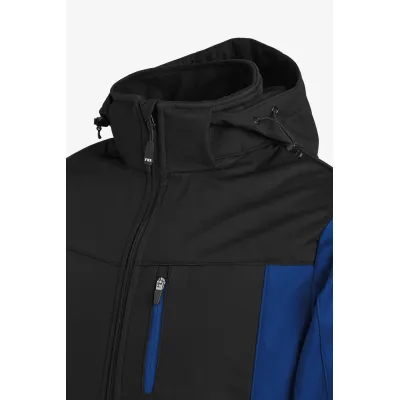 FHB JANNIK Softshell dzseki (Világos kék-Fekete)