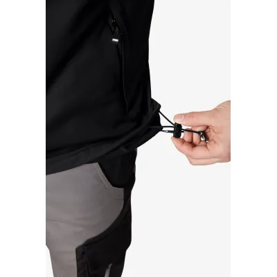 FHB JUSTUS Softshell mellény (Fekete)