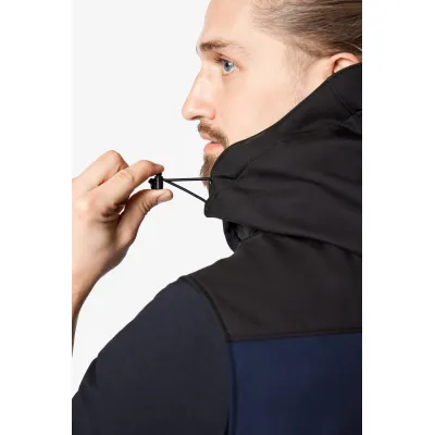 FHB JUSTUS Softshell mellény (Tengerkék-Fekete)
