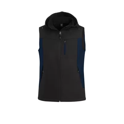 FHB JUSTUS Softshell mellény (Tengerkék-Fekete)