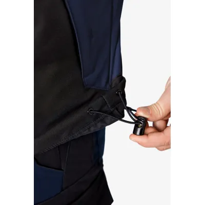 FHB JUSTUS Softshell mellény (Tengerkék-Fekete)