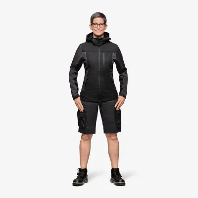 FHB JULIA Softshell női dzseki (Antracit-Fekete)