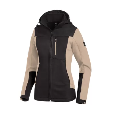 FHB JULIA Softshell női dzseki (Bézs-Fekete)