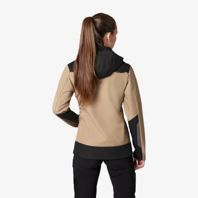 FHB JULIA Softshell női dzseki (Bézs-Fekete)