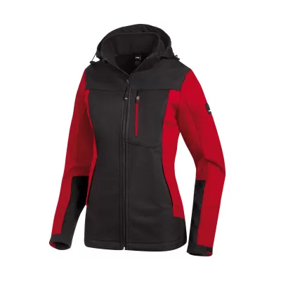 FHB JULIA Softshell női dzseki (Piros-Fekete)