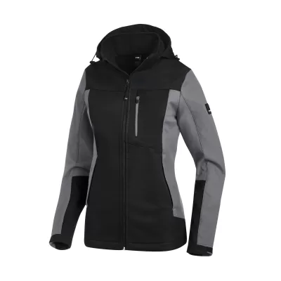 FHB JULIA Softshell női dzseki (Szürke-Fekete)