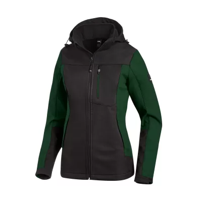 FHB JULIA Softshell női dzseki (Zöld-Fekete)