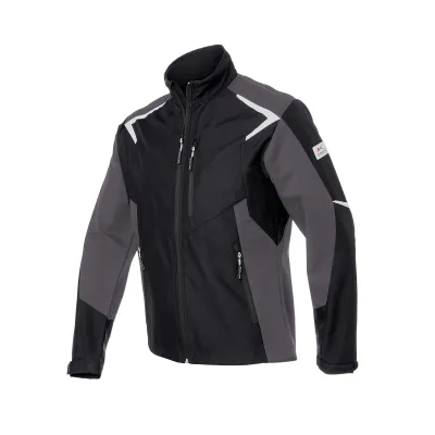 Kübler Bodyforce Softshell téli dzseki (Fekete-Antracit)