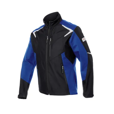 Kübler Bodyforce Softshell téli dzseki (Fekete-Kék)