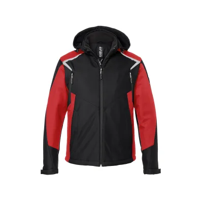 Kübler Bodyforce Softshell téli dzseki (Fekete-Közép piros)