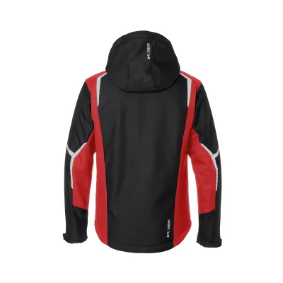 Kübler Bodyforce Softshell téli dzseki (Fekete-Közép piros)