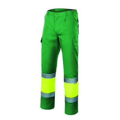 Velilla jólláthatósági nadrág (Mohazöld-Neon sárga)