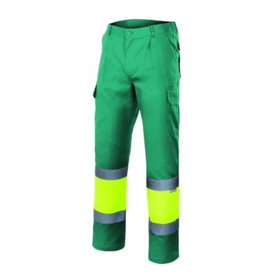 Velilla jólláthatósági nadrág (Középzöld-Neon sárga)