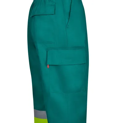 Velilla jólláthatósági nadrág (Középzöld-Neon sárga)