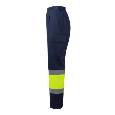 Velilla jólláthatósági nadrág (Sötétkék-Neon sárga)