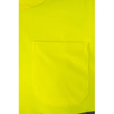 Velilla jólláthatósági pique póló, pamutgazdag (Neon sárga)