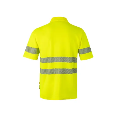Velilla jólláthatósági pique póló, pamutgazdag (Neon sárga)