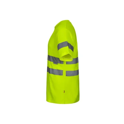 Velilla jólláthatósági póló, pamutgazdag (Neon sárga)