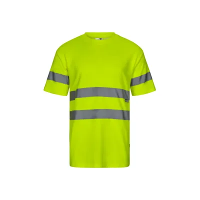 Velilla jólláthatósági póló, pamutgazdag (Neon sárga)