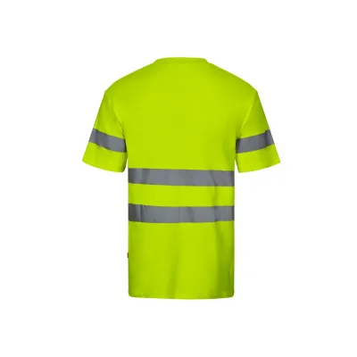 Velilla jólláthatósági póló, pamutgazdag (Neon sárga)