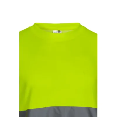 Velilla jólláthatósági póló, pamutgazdag (Neon sárga)