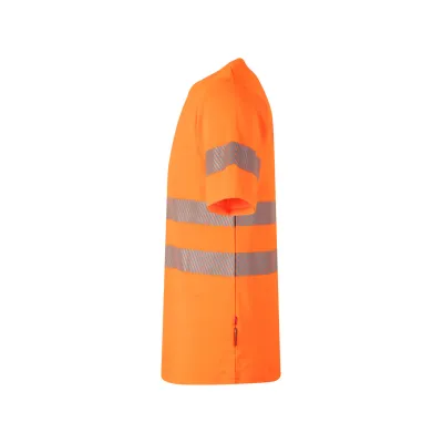 Velilla jólláthatósági póló, pamutgazdag (Neon narancssárga)