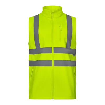 Velilla jólláthatósági softshell mellény (Neon sárga)