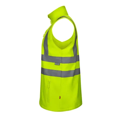 Velilla jólláthatósági softshell mellény (Neon sárga)