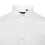 Férfi rövid ujjú elasztikus ing (Fehér)