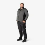 FHB CHRISTOPH Kötött Fleece felső (Antracit-Fekete)