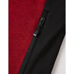 FHB CHRISTOPH Kötött Fleece felső (Piros-Fekete)