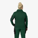 FHB MARIEKE Kötött Fleece női felső (Zöld-Fekete)