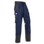 Kübler Protectiq Welding lángmentesített védőnadrág PSA3 (Sötétkék-Antracit)